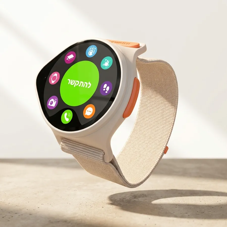 שעון NickWatch מרחף בזווית צילום דינמית